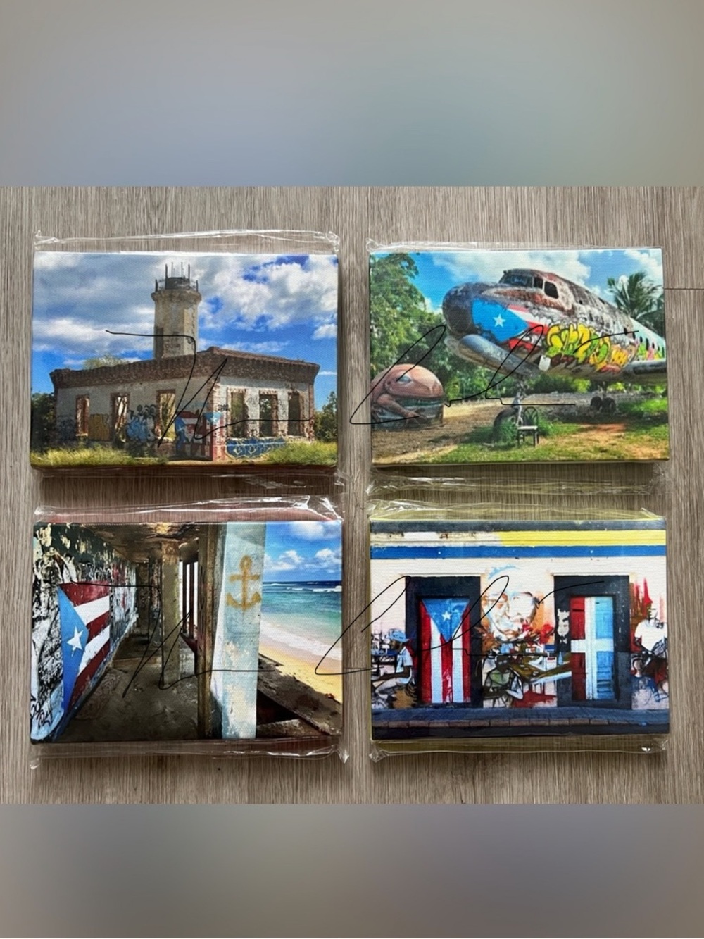Original Graffiti in Puerto Rico Canvases (4)